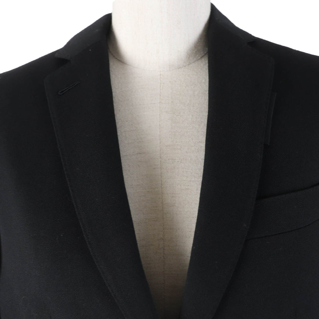 BURBERRY tailored jacket 8046742 Main: 100% virgin wool, Lining: 100% silk, Sleeve lining: 100% silk, Part: 100% silk black Women 36 Used Authentic