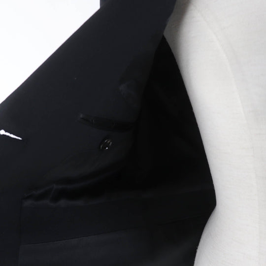 BURBERRY tailored jacket 8046742 Main: 100% virgin wool, Lining: 100% silk, Sleeve lining: 100% silk, Part: 100% silk black Women 36 Used Authentic