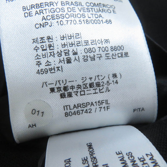 BURBERRY tailored jacket 8046742 Main: 100% virgin wool, Lining: 100% silk, Sleeve lining: 100% silk, Part: 100% silk black Women 36 Used Authentic