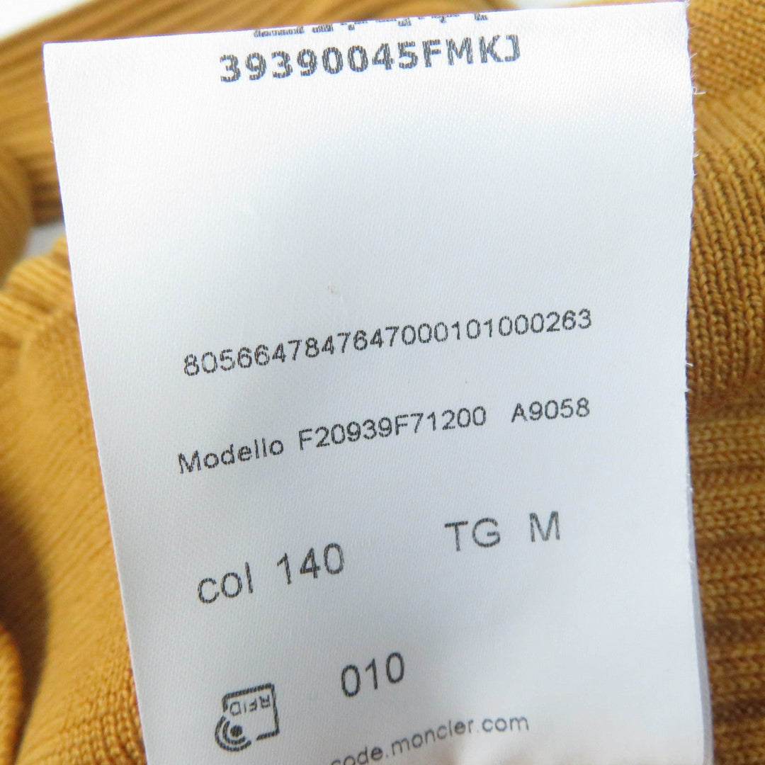 MONCLER knit wool mustard CICLISTA M