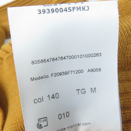 MONCLER knit wool mustard CICLISTA M