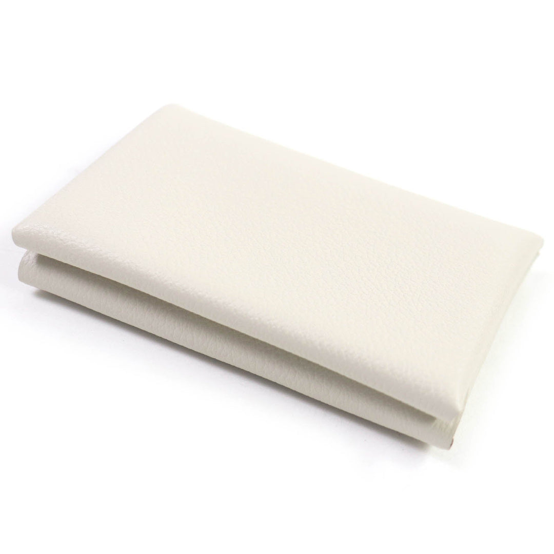 HERMES Coin case Main: Evercolor white Calvi duo mens(Unisex) Used Authentic