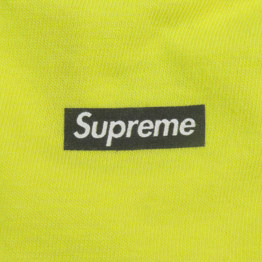 Supreme Short sleeve T-shirt Main: 100% cotton yellow mens S Used Authentic
