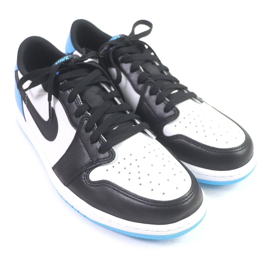 NIKE Low cut sneakers CZ0790-104 Main: Leather University Blue/Black/White AIR JORDAN 1 RETRO LOW OG mens 45 Used Authentic
