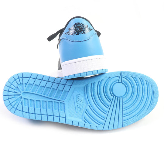 NIKE Low cut sneakers CZ0790-104 Main: Leather University Blue/Black/White AIR JORDAN 1 RETRO LOW OG mens 45 Used Authentic