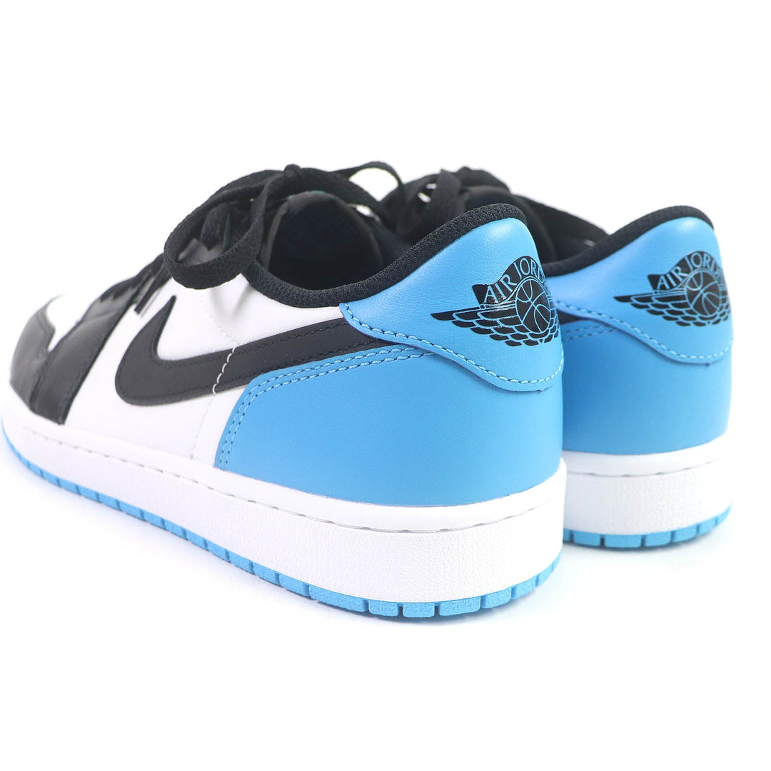 NIKE Low cut sneakers CZ0790-104 Main: Leather University Blue/Black/White AIR JORDAN 1 RETRO LOW OG mens 45 Used Authentic