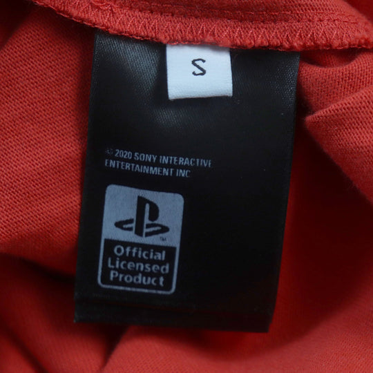 BALENCIAGA Short sleeve T-shirt 651795 cotton Red mens S Used Authentic