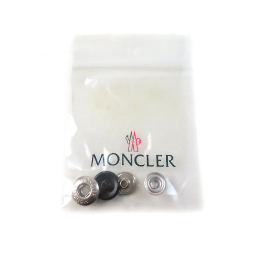 MONCLER Down jacket Lining: 100% nylon, Outer: Lamb leather, Part: Leather, Filling: 90% down, Filling: 10% feather black FLAMANT Women 1 Used Authentic