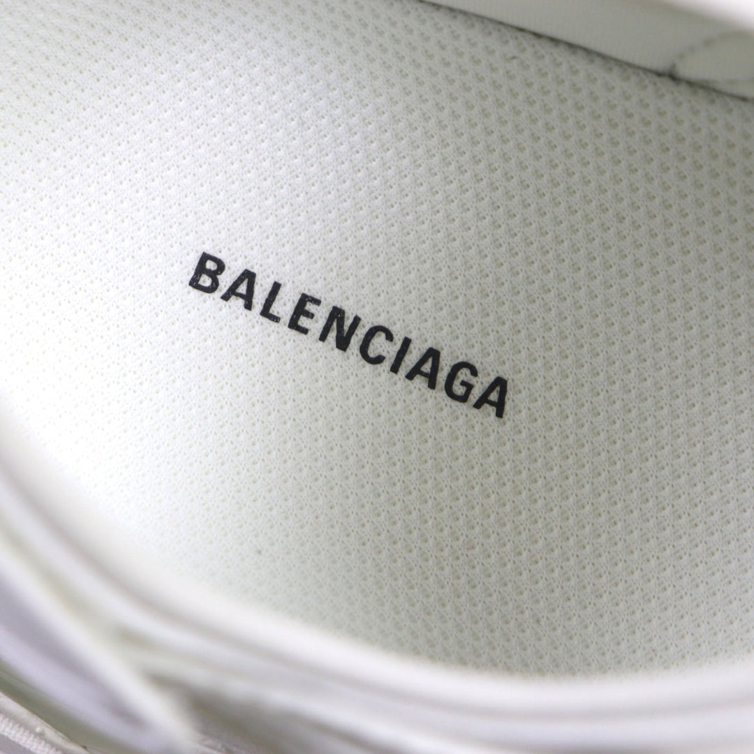 BALENCIAGA Sandals 617543 Leather white TRACK SANDAL mens 41 Used Authentic