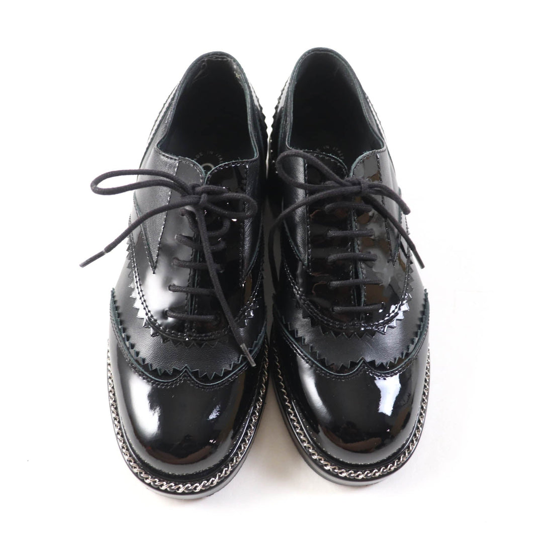 CHANEL Leather shoes G35316 Main: Leather, Part: Suede leather black Women Size unknown Used Authentic