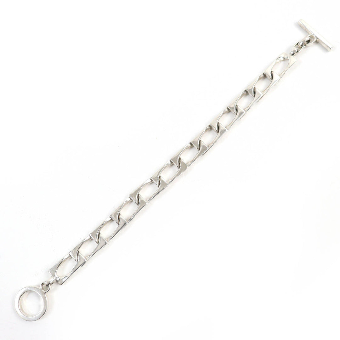 GUCCI bracelet Main�FSV925 Silver Women Used Authentic