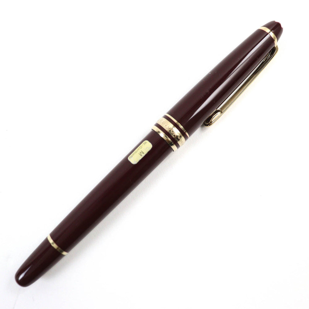 MONTBLANC fountain pen Pen point: K14 Bordeaux Gold Meisterstck Classic mens Used Authentic