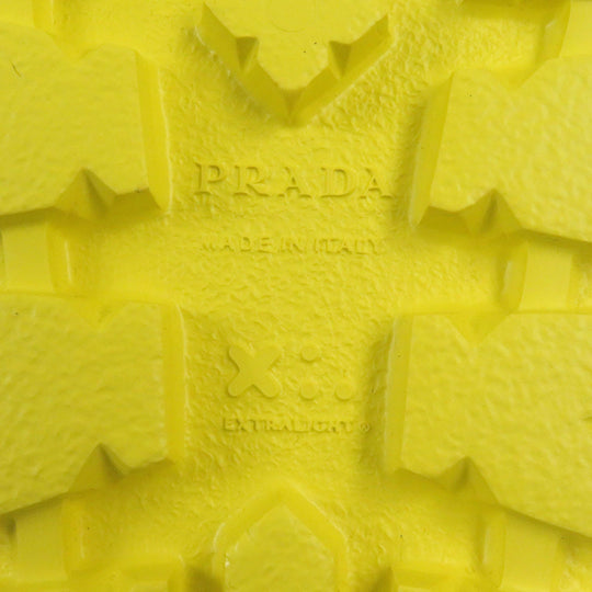 PRADA Sandals 1XX626 Main: Rubber yellow mens 43 Used Authentic