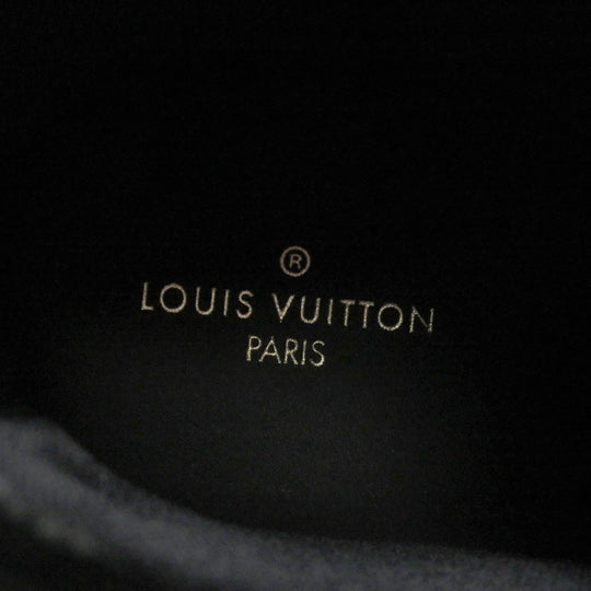 LOUIS VUITTON High cut sneakers Main: Leather, Main: Rubber black LV Tattoo Line mens 5 1/2 Used Authentic