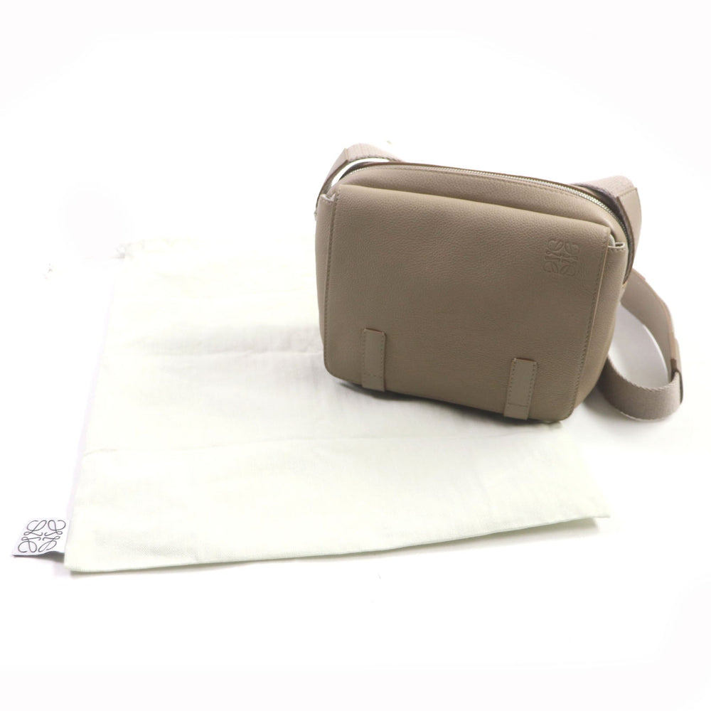 LOEWE Shoulder Bag B553A72X22 Main: Leather sand mens Used Authentic