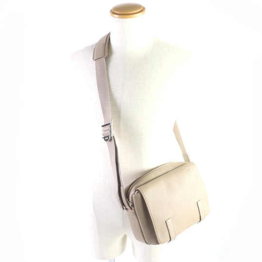 LOEWE Shoulder Bag B553A72X22 Main: Leather sand mens Used Authentic