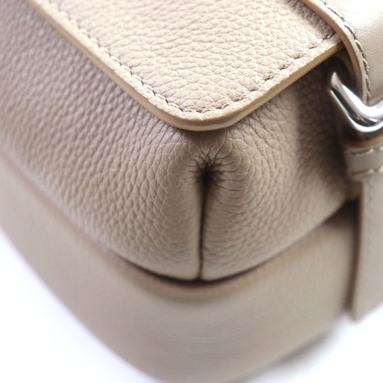 LOEWE Shoulder Bag B553A72X22 Main: Leather sand mens Used Authentic