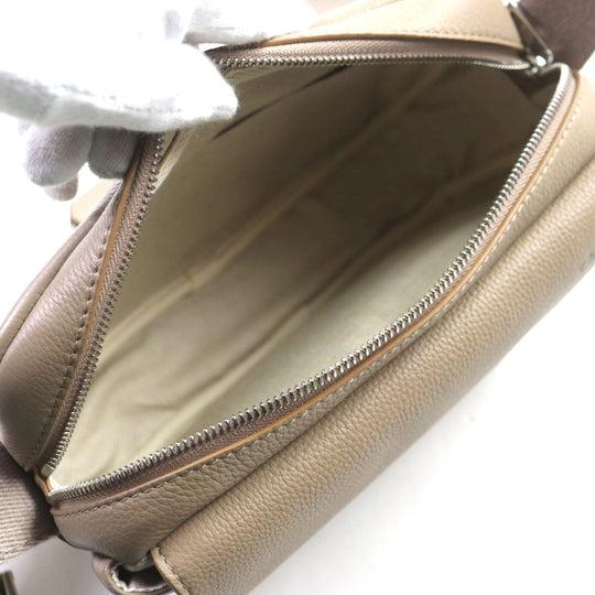 LOEWE Shoulder Bag B553A72X22 Main: Leather sand mens Used Authentic
