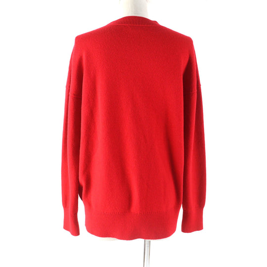 CHANEL cardigan P74231 Main: 100% cashmere, part: 99% cashmere, part: 1% elastane Red Women 36 Used Authentic