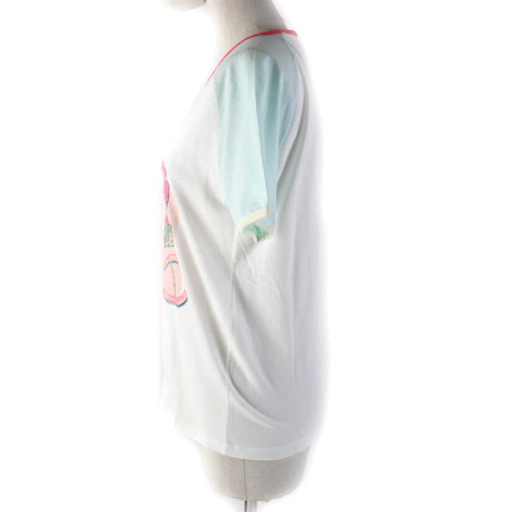 CHANEL Short sleeve T-shirt P55821 Main: 100% cotton Multi Women S Used Authentic