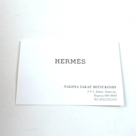 HERMES Mule Main: Leather white Carlotta Women 36 Used Authentic