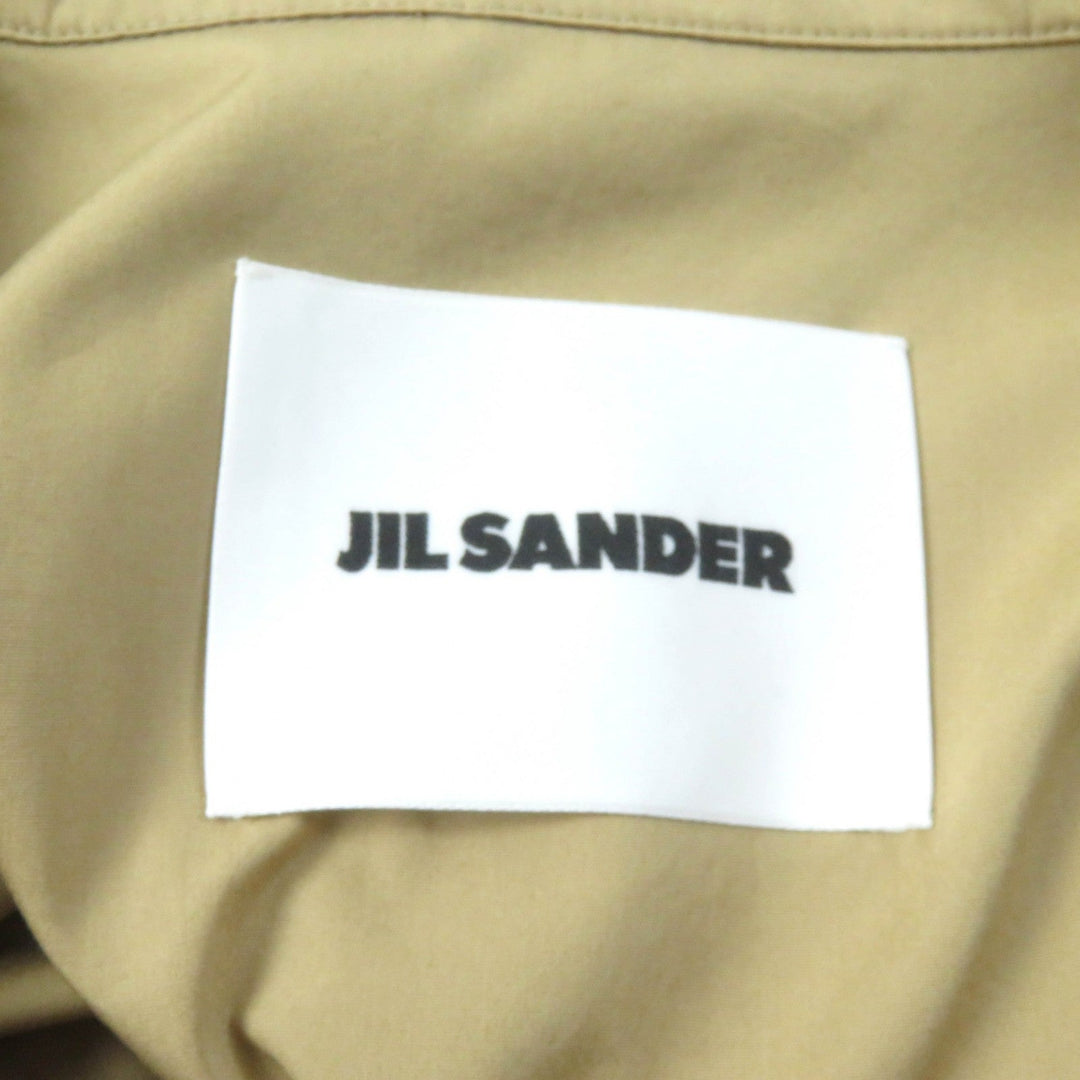 JIL SANDER Short sleeve shirt J01DL0015 Main: 100% cotton Brown Women 32 Used Authentic