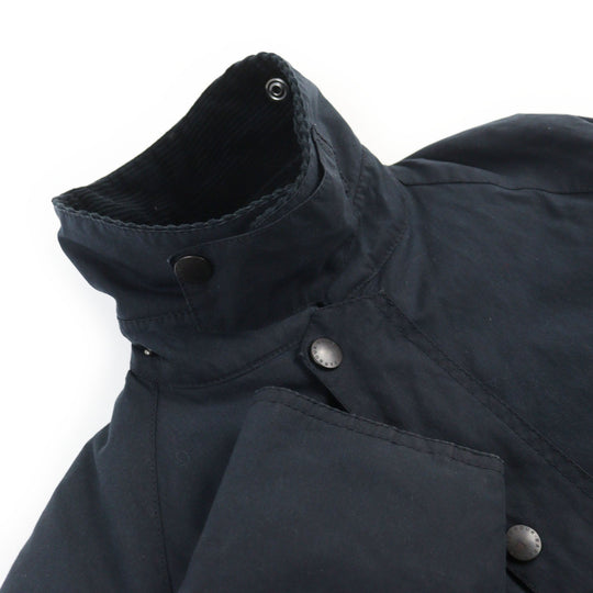 LOUIS VUITTON Jacket 1A7XYW Outer: 66% polyester, Outer: 21% polyamide (nylon), Outer: 13% cotton, Lining: 100% cotton Navy Monogram zip-through top mens M Used Authentic
