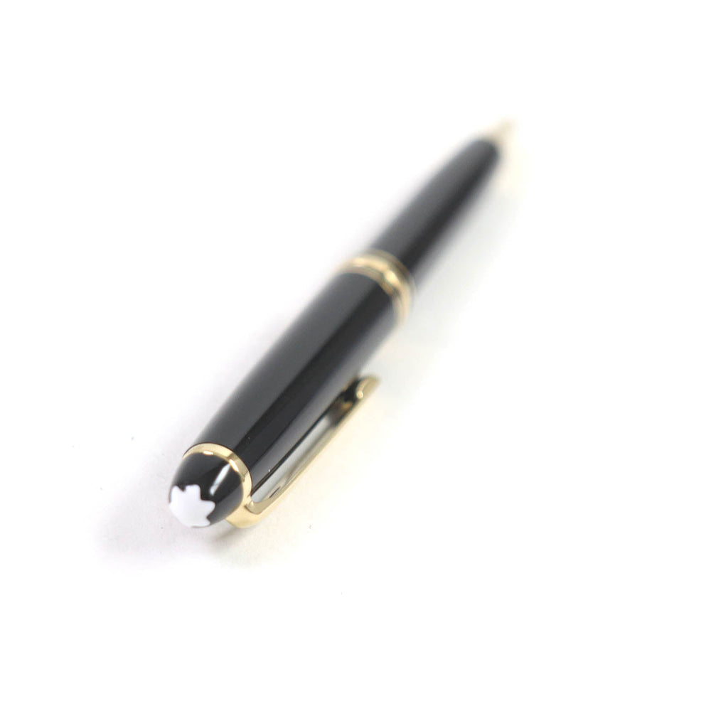MONTBLANC Ballpoint pen Resin, Gold Plated black mens(Unisex) Used Authentic