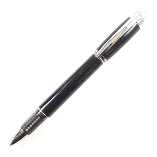 MONTBLANC Ballpoint pen Resin, Platinum black Starwalker mens Used Authentic