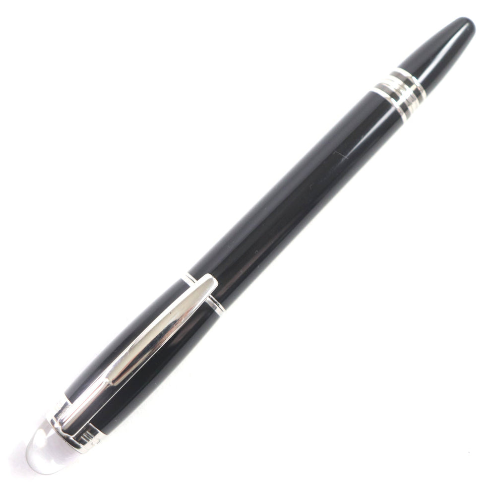 MONTBLANC Ballpoint pen Resin, Platinum black Starwalker mens Used Authentic