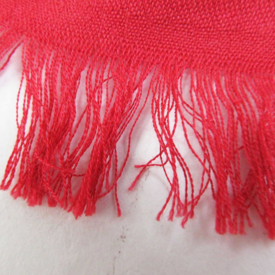 COACH Stall 77672 Main: 55% silk, Main: 45% cotton Red Women Used Authentic