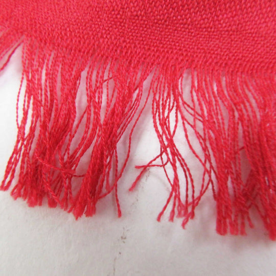 COACH Stall 77672 Main: 55% silk, Main: 45% cotton Red Women Used Authentic