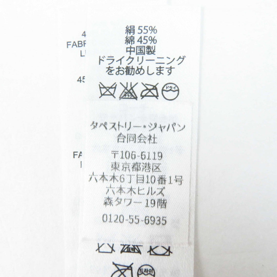 COACH Stall 77672 Main: 55% silk, Main: 45% cotton Red Women Used Authentic