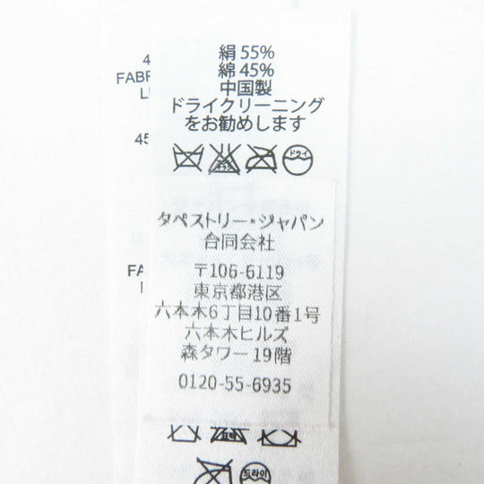 COACH Stall 77672 Main: 55% silk, Main: 45% cotton Red Women Used Authentic