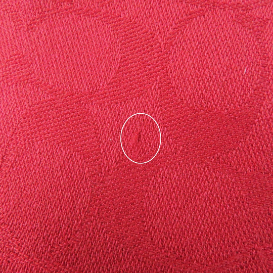 COACH Stall 77672 Main: 55% silk, Main: 45% cotton Red Women Used Authentic