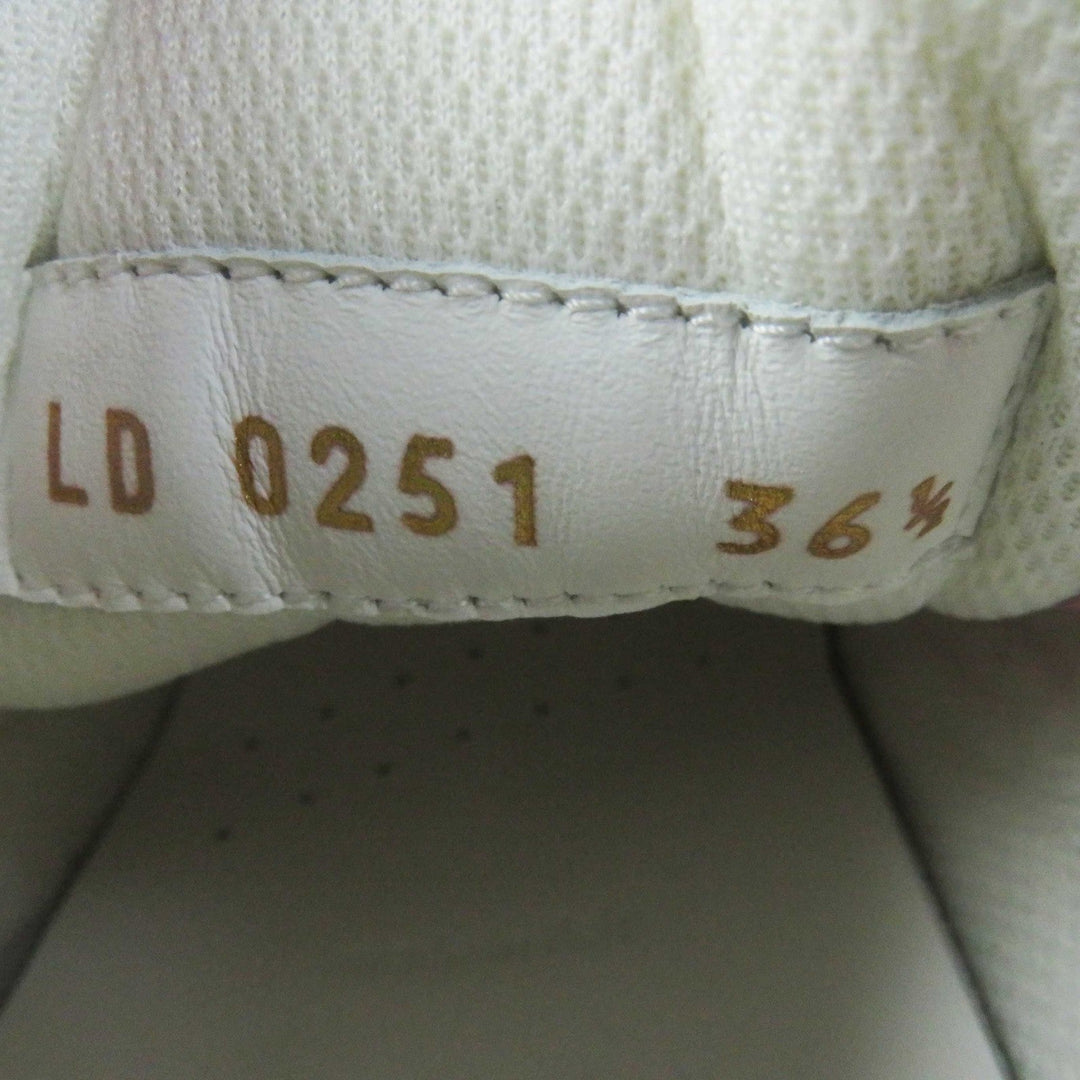 LOUIS VUITTON sneakers Main: Leather, Main: Canvas, Part: Rubber pink squad line Women 36 1/2 Used Authentic
