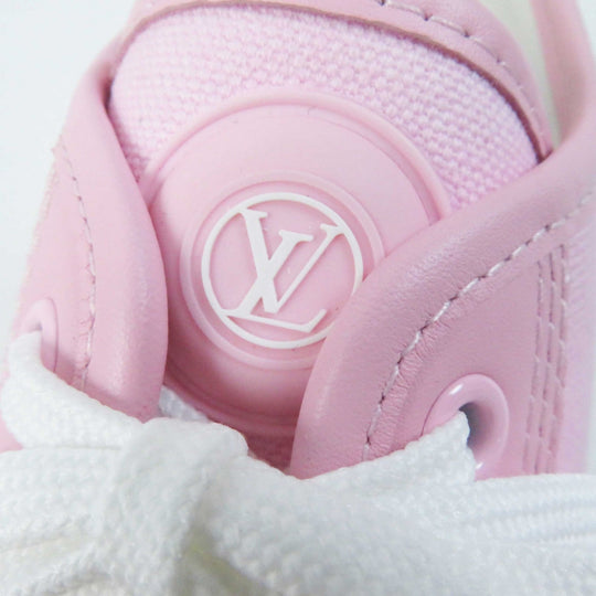 LOUIS VUITTON sneakers Main: Leather, Main: Canvas, Part: Rubber pink squad line Women 36 1/2 Used Authentic