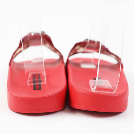 DOLCE&GABBANA Sandals Main: Rayon, Main: Cotton, Main: Nylon Red Women 36 Used Authentic