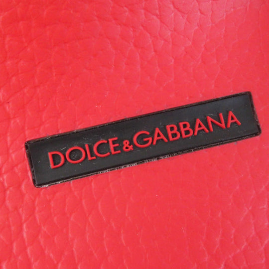 DOLCE&GABBANA Sandals Main: Rayon, Main: Cotton, Main: Nylon Red Women 36 Used Authentic