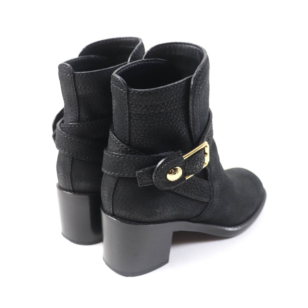 LOUIS VUITTON Ankle boots Main: Leather black Women 38 Used Authentic