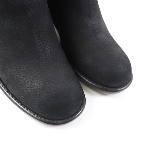 LOUIS VUITTON Ankle boots Main: Leather black Women 38 Used Authentic
