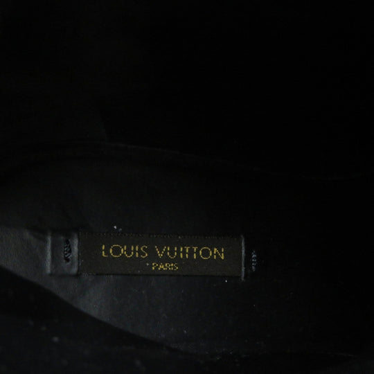 LOUIS VUITTON Ankle boots Main: Leather black Women 38 Used Authentic