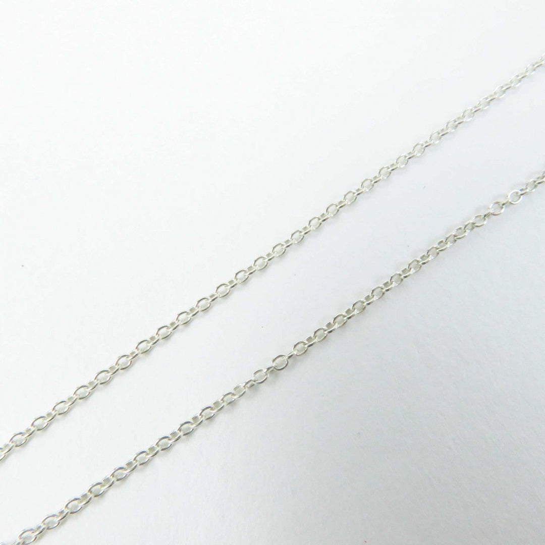 TIFFANY&Co. Necklace Main: AG925, Part: Diamond Silver By the yard Women Used Authentic