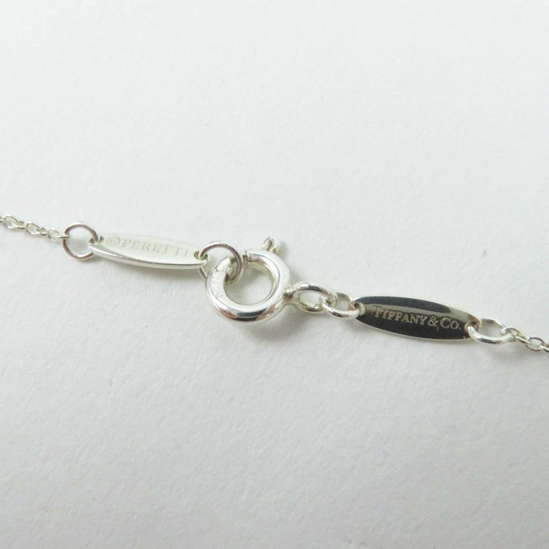 TIFFANY&Co. Necklace Main: AG925, Part: Diamond Silver By the yard Women Used Authentic