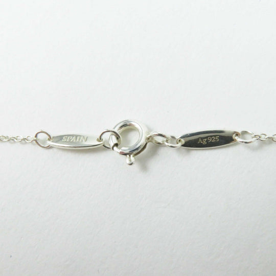 TIFFANY&Co. Necklace Main: AG925, Part: Diamond Silver By the yard Women Used Authentic