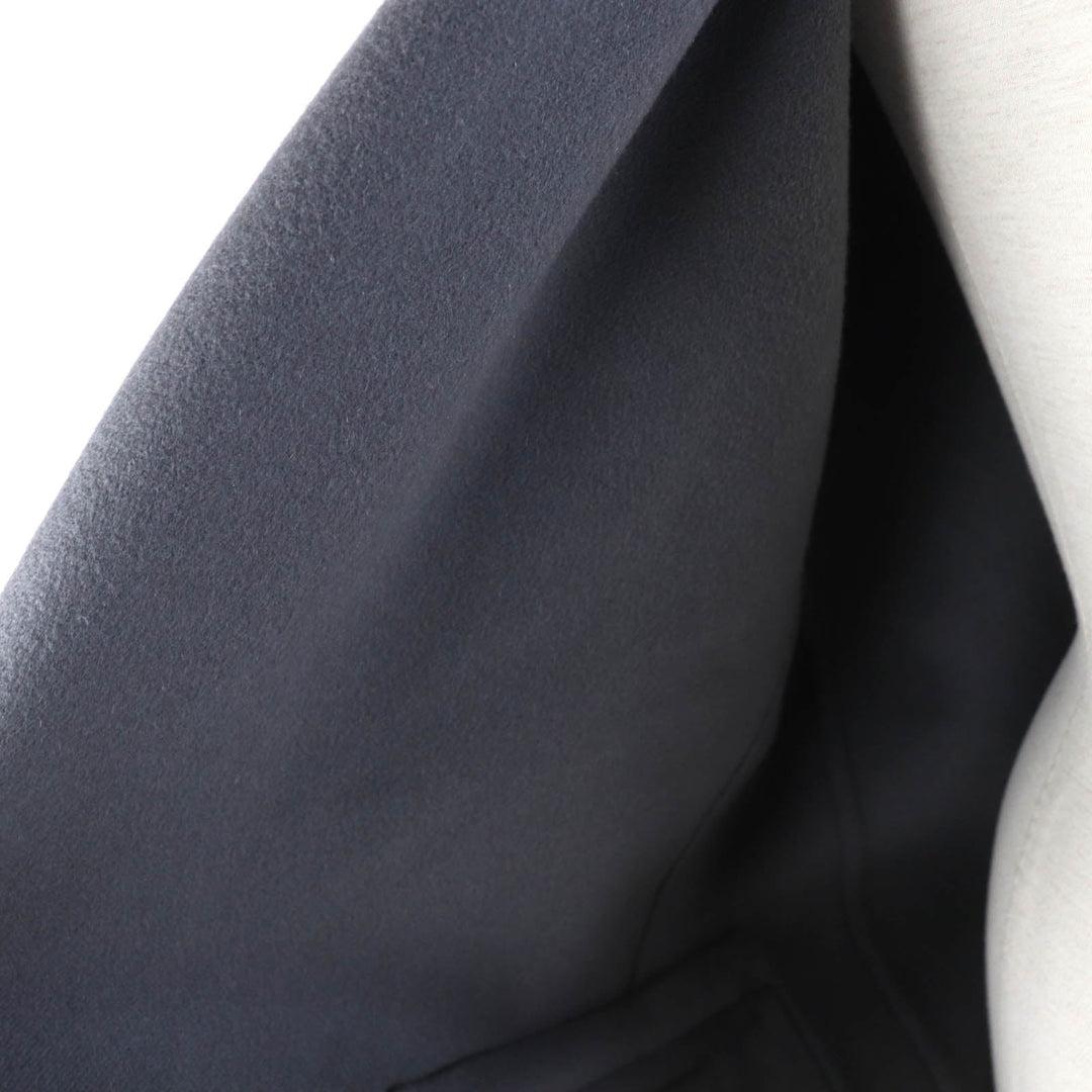 CELINE coat 2 8W38/6700 Outer: 100% cashmere, Lining: 100% viscose (rayon) gray Women 38 Used Authentic