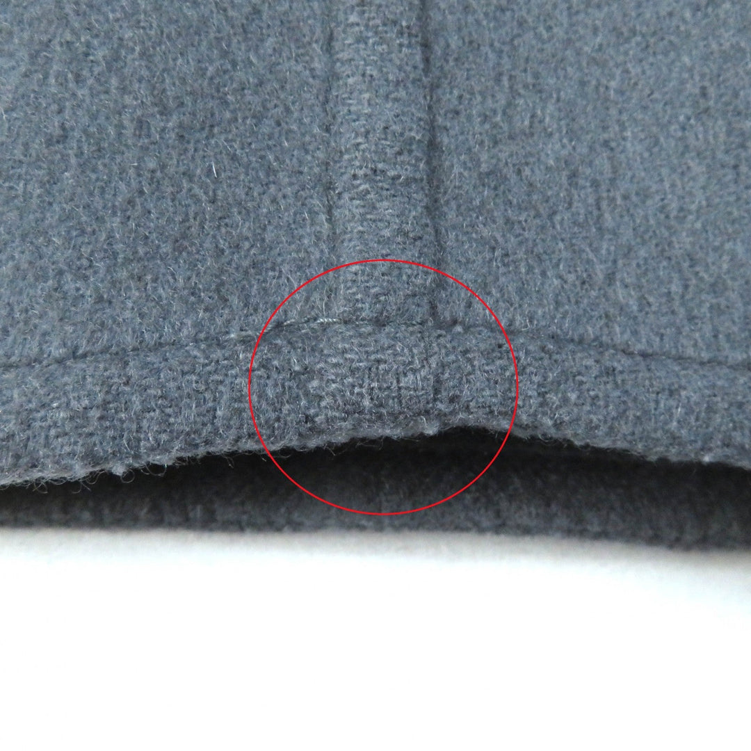 CELINE coat 2 8W38/6700 Outer: 100% cashmere, Lining: 100% viscose (rayon) gray Women 38 Used Authentic