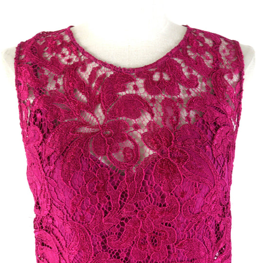 DOLCE&GABBANA setup Outer: 75% cotton, Outer: 25% polyamide, Lining: 96% silk, Lining: 4% elastane Red purple Women 42 Used Authentic