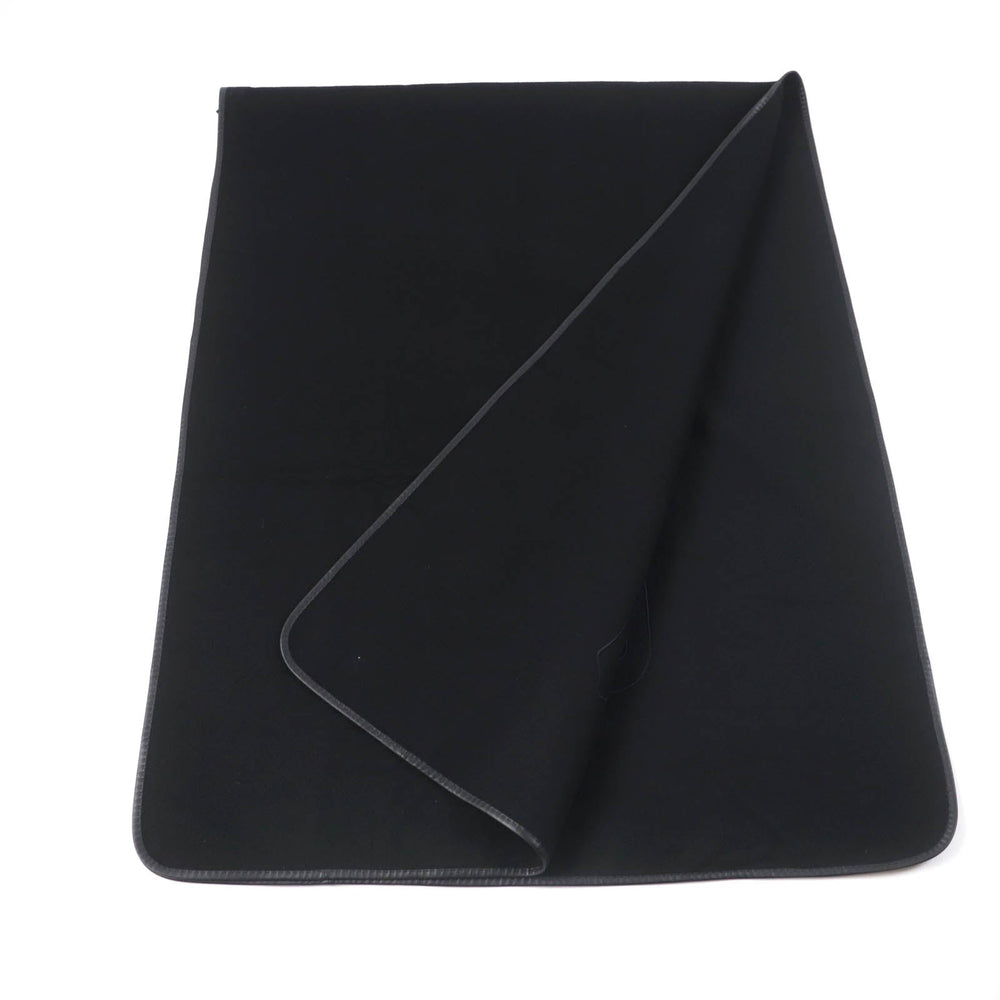HERMES shawl Main: 100% cashmere black ETRIERS stirrups Women Used Authentic
