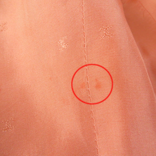 CHANEL ensemble Main: 100% linen, lining: 100% silk Orange Women 36 Used Authentic